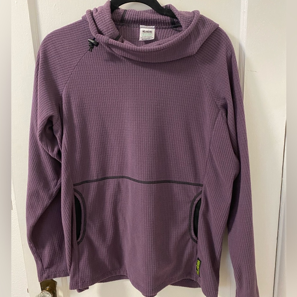 Women’s Large Purple Melanzana hoodie